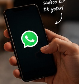 WhatsApp ile sipariş